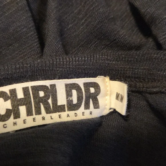 CHRLDR Black and White Gradient Long Sleeve Top - Picture 5 of 6